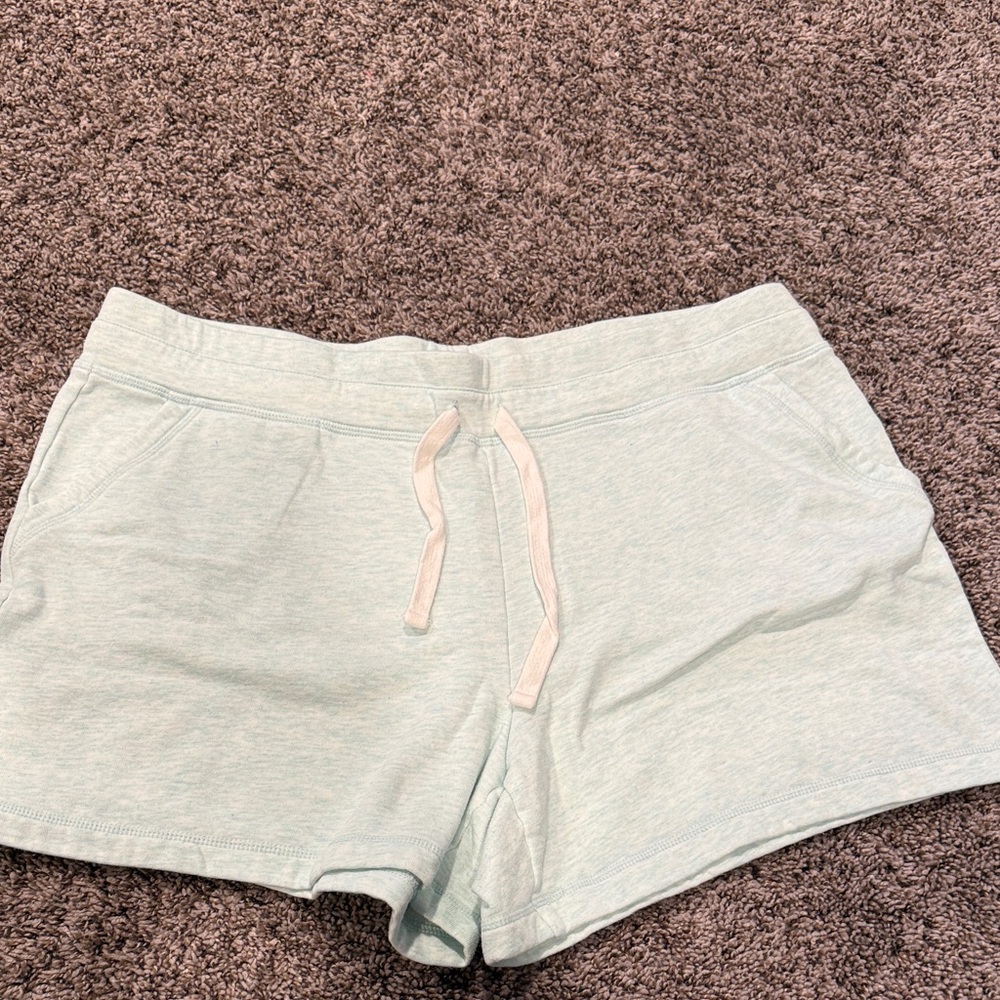 Women's Athletic Light Aqua Shorts